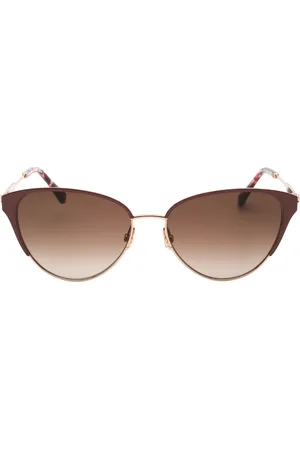 Kate Spade Womens Ianna/G/S Brown Gradient Lens Red Sunglasses - One Size