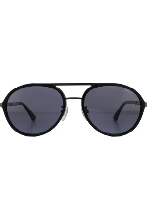Police Mens Spla57N 0627 Sunglasses - Metal - One Size