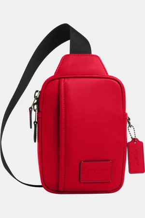 Coach Mens Edge L Pack in Smooth Leather - - One Size
