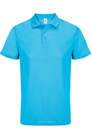 Sols Unisex Adult Pitcher Recycled Polo Shirt (Aqua) - - Size Large