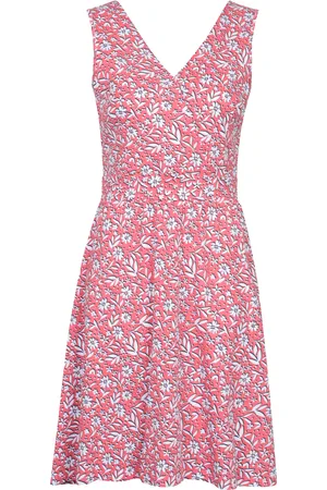 Mountain Warehouse Womens/Ladies Newquay Blossom Sleeveless Midi Dress Cotton - Size 8 UK