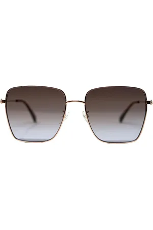 Moschino Womens Mos072 G S Ddb Qr Sunglasses Metal - One Size