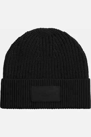Coach Mens Wool Knit Beanie - - One Size