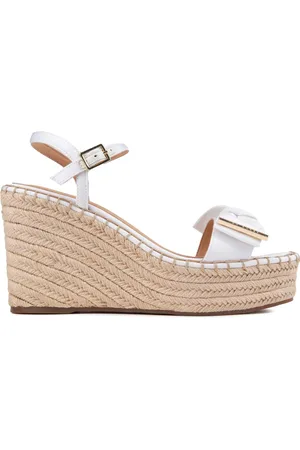 Ted Baker Womens Gia Bow Sandals - Textile - Size UK 6