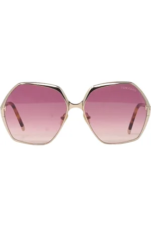 Tom Ford Womens Fonda 02 Ft0912 28T Sunglasses Metal - One Size