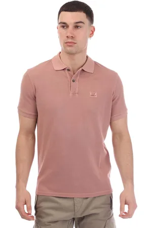 C.P. Company Mens Stretch Pique Regular Fit Polo Shirt in Cotton - Size Small