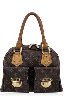 LOUIS VUITTON Pre-owned Womens Cloth Handbag Manhattan - Cotton - One Size