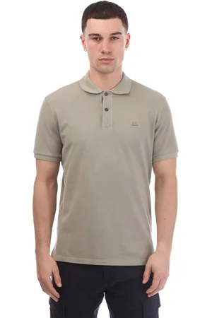 C.P. Company Mens Stretch Pique Regular Fit Polo Shirt in Cotton - Size Small