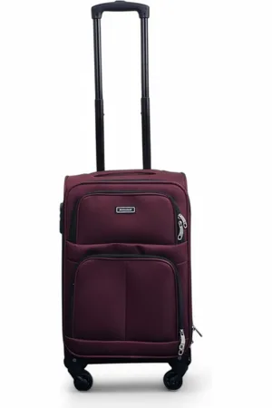 Infinity Unisex Soft Shell Lightweight Cabin Suitcase 55 x 33 x 21 cm Luggage Suitable for Easyjet, Ryanair - - Size Small