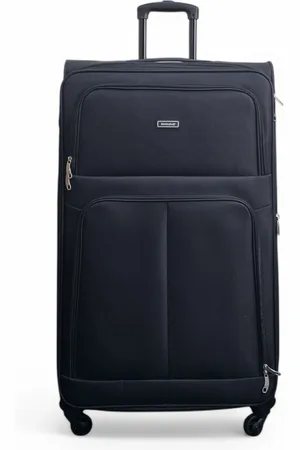 Infinity Unisex Expandable Extra Large Soft Shell 4 Wheel Luggage Suitcase - - Size X-Large