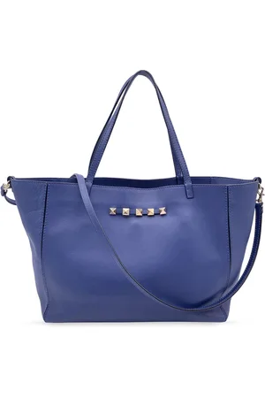 VALENTINO Pre-owned Womens Garavani Leather Tote Bag Rockstud - - One Size