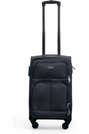 Infinity Unisex Soft Shell Lightweight Cabin Suitcase 55 x 33 x 21 cm Luggage Suitable for Easyjet, Ryanair - - Size Small