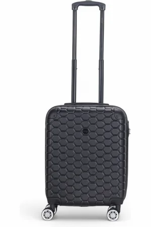 Infinity Unisex Strong ABS Hardshell Cabin Suitcase 55 x 40 x 20 cm Luggage Suitable for Easyjet, Ryanair - - Size Small