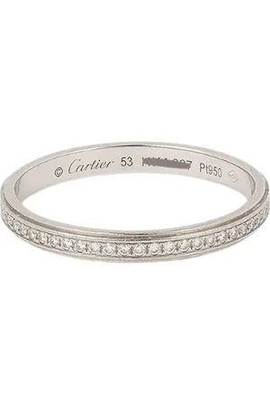 Cartier Pre-owned Womens d’Amour Ring in Platinum - - One Size