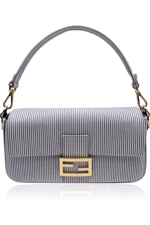 Fendi Pre-owned Womens Cotton Shoulder Bag Baguette - - One Size