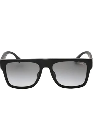 Armani Exchange Mens Grey Gradient Lens Matte Sunglasses - One Size