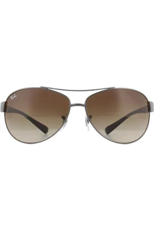 Ray-Ban Womens Sunglasses 3386 004/13 Gunmetal Brown Gradient 63mm - - One Size