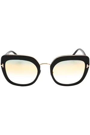 Tom Ford Womens Virginia FT0945 01B Sunglass - One Size