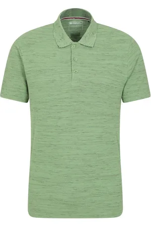Mountain Warehouse Mens Dawnay Textured Pique Polo Shirt - Size Small
