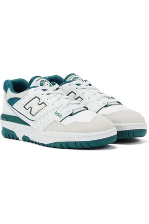 New Balance Unisex 550 /Green Trainers Leather - Size UK 7