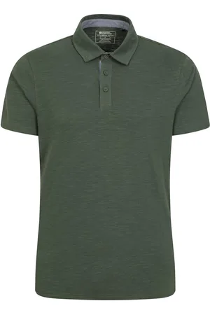 Mountain Warehouse Mens Hasst II Organic Polo Shirt - Size Small