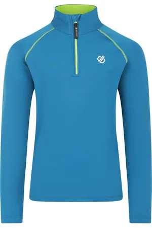 Dare 2B Kids Unisex Childrens/Kids Consist II Thermal Top (Kingfisher ) material_Synthetic - Size 9-10Y