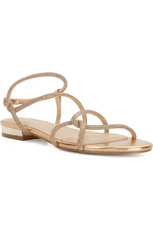 Dune Womens Ladies Norelli - Diamante Strap Sandals - - Size UK 3