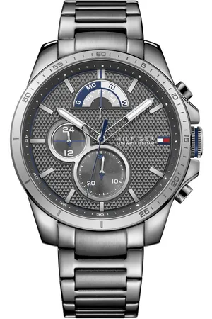 Tommy Hilfiger Mens Men Watch 1791347 - Stainless Steel - One Size