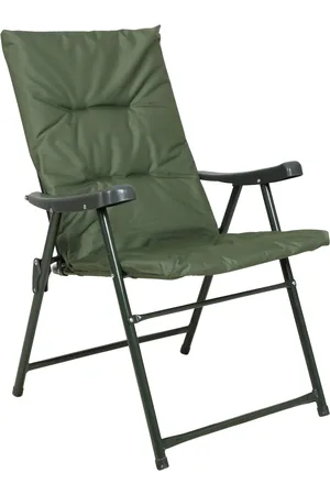 Mountain Warehouse Unisex Padded Folding Chair ( Green) - One Size