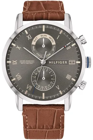 Tommy Hilfiger Mens Men Watch 1710398 - Leather - One Size