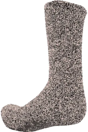 Floso Mens Warm Slipper Socks With Rubber Non Slip Grip - Size UK 7-11