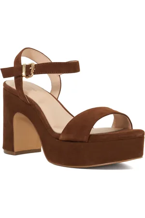 Dune Womens Ladies Monotone - Block Heel Sandal - Fabric - Size UK 3