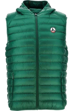 Jott Mens Pat Hooded Puffer Gilet in - Size 2XL