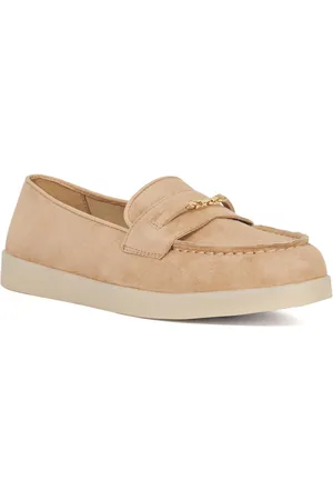 Dune Womens Ladies Graciela - Suede Snaffle Trim Casual Loafers - - Size UK 5