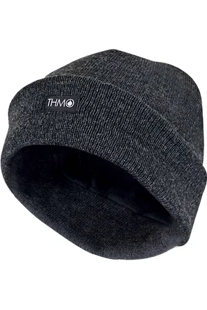 THMO Mens Outdoor Thermal Knitted 40g 3M Thinsulate Lined Beanie Hat - - One Size