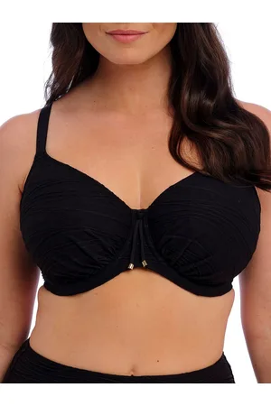 Fantasie Womens Beach Waves Gathered Full Cup Bikini Top - Polyamide - Size 36E