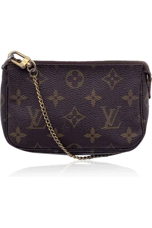 LOUIS VUITTON Pre-owned Womens Cloth Clutch Bag Pochette Accessoire - Cotton - One Size