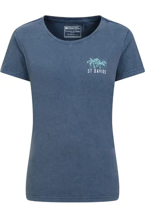 Mountain Warehouse Womens/Ladies St Davids Printed Organic T-Shirt - Size 14 UK
