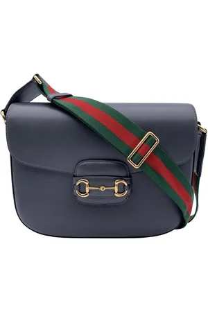 Gucci Pre-owned Womens Leather Shoulder Bag Horsebit 1955 - - One Size