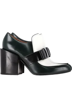 Marni Pre-owned Womens Two Tone Loafer Pumps in Leather - Size EU 38