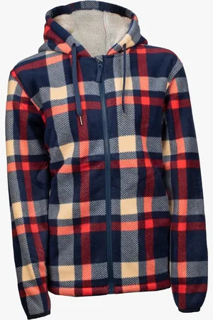 Hard Yakka CHECK ZOODIE Womens Sweatshirt - Size Large
