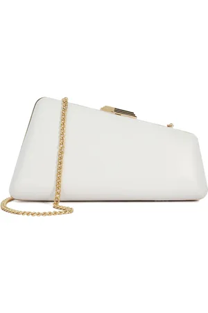 Dune Womens Accessories Balancing - Asymmetric Clutch Bag - Leather - One Size