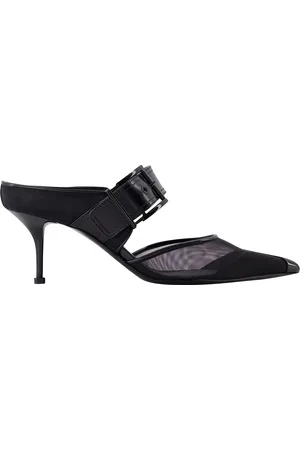 Alexander McQueen Womens Punk Buckle Pumps - - - Leather - Size 36.5 EU/IT