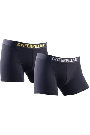 Caterpillar BOXER SHORTS Mens Cotton 2 Pack Underwear - Size Medium