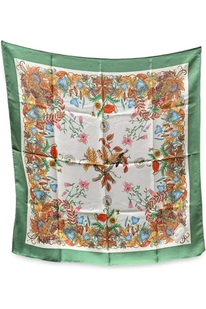 Gucci Pre-owned Womens Vintage Silk Scarf - - One Size