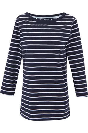 Regatta Womens/Ladies Baylette II Striped T-Shirt ( /White) - Size 8 UK