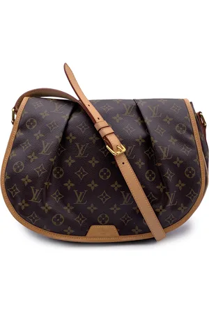 LOUIS VUITTON Pre-owned Womens Cloth Crossbody Bag Menilmontant - Cotton - One Size