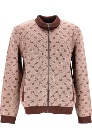 Gucci Mens GG Wool Track Jacket - - Size 2XL