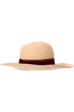 Hermès Pre-owned Womens Hermès Straw Trinidad Sun Hat in Cotton - One Size
