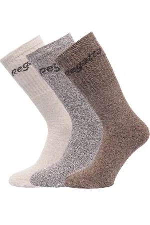 Regatta Great Outdoors Mens Cotton Rich Casual Socks (Pack Of 3) - - One Size